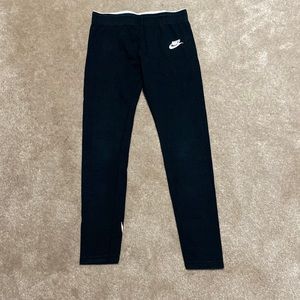 Nike, girls Large, black leggings